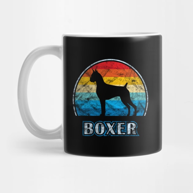 Boxer Vintage Design Dog by millersye